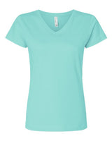 LAT Women's Fine Jersey V-Neck Tee