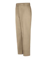 Wrinkle-Resistant Cotton Work Pants