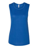 Image 1: Women's Flowy Scoop Muscle TankImage 2: Soft scoop neck sleeveless topImage 3: Flowy women's muscle tank designImage 4: Blank tank for custom printingImage 5: Lightweight casual summer shirtImage 6: Comfortable women's jersey tank