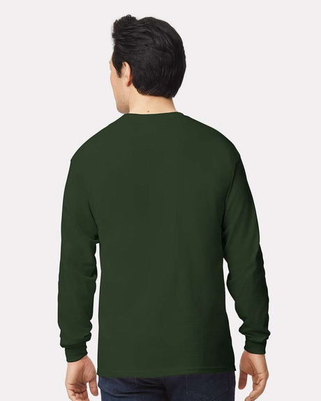 Gildan Ultra Cotton Long Sleeve Crew-Neck T-Shirt – Heavy Cotton Classic Fit