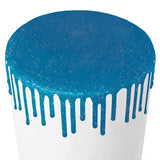 Satin Ice Blue Glitter Glaze, 10 oz.