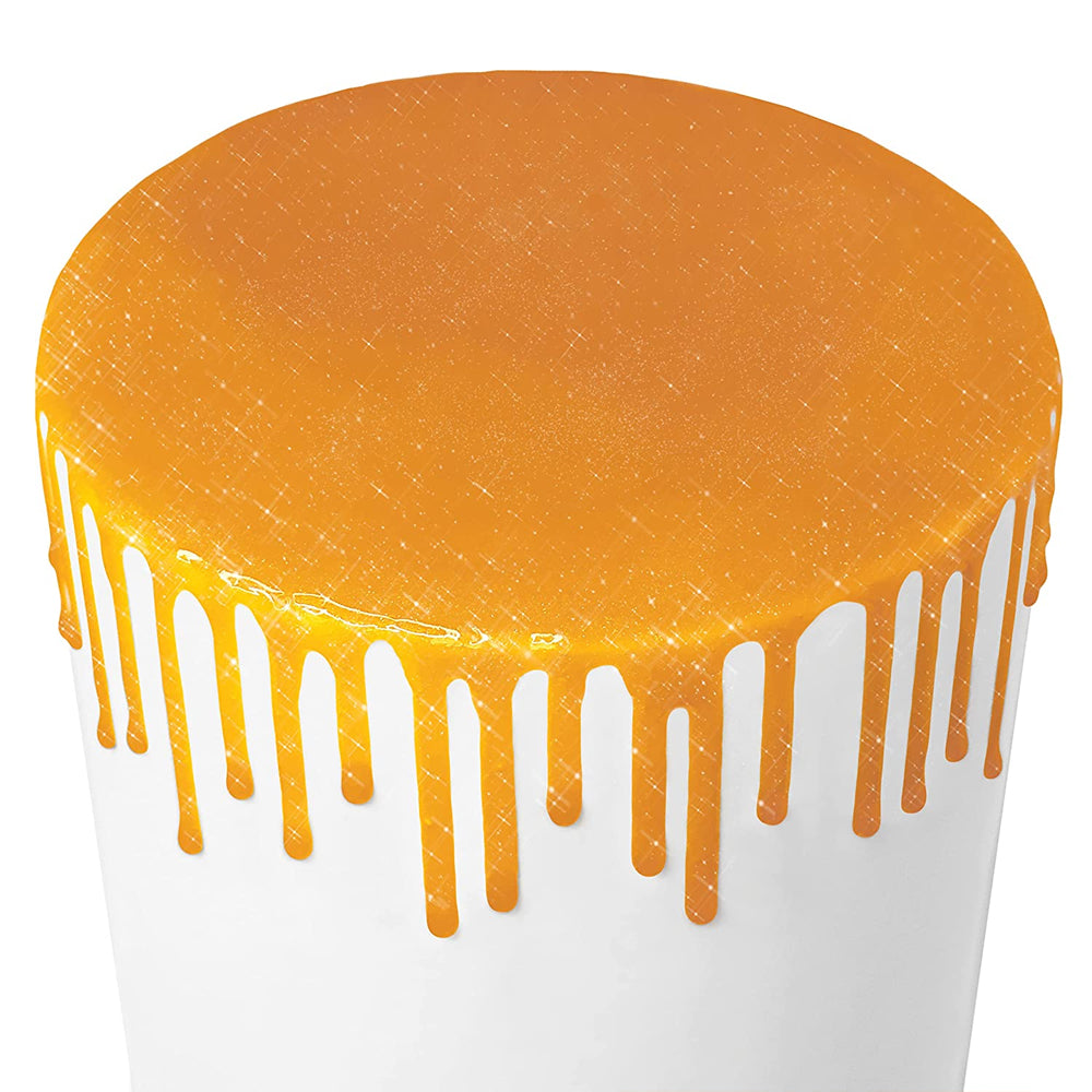 Satin Ice Gold Glitter Glaze, 10 oz.