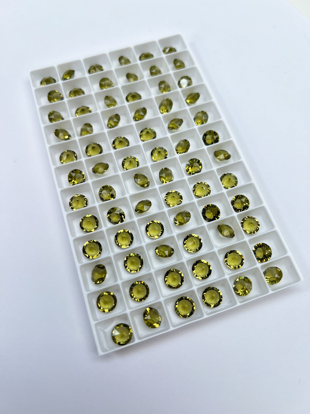 Green Shades Crystal Sewing Notions