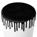 Satin Ice Black Glitter Glaze, 10 oz.