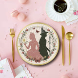 8 Count Wicked Party Disposable Paper Dinner Plates for Birthday Themed Celebration 7"