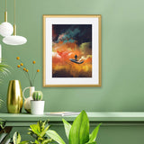 Gold Display Frame 16x20" – Lightweight, Easy to Hang