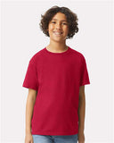Classic Youth Ultra Cotton Short Sleeve T-Shirt – Soft Heavyweight Cotton Crew Tee for Kids