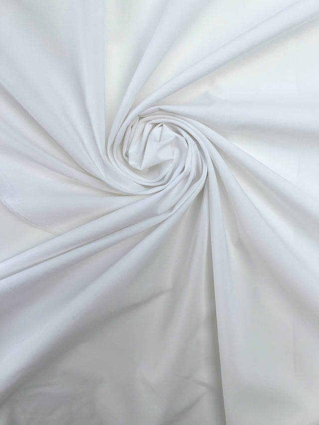 Cotton Poplin White Shade