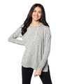 Ladies' Cozy Tunic Hooded Sweatshirt