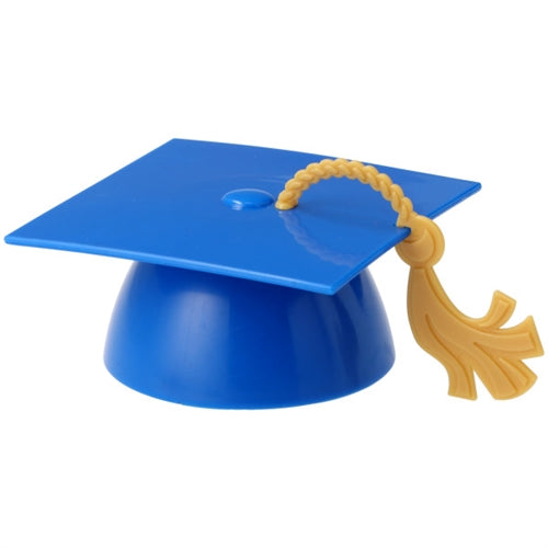 Blue Graduation Cap Cake Topper