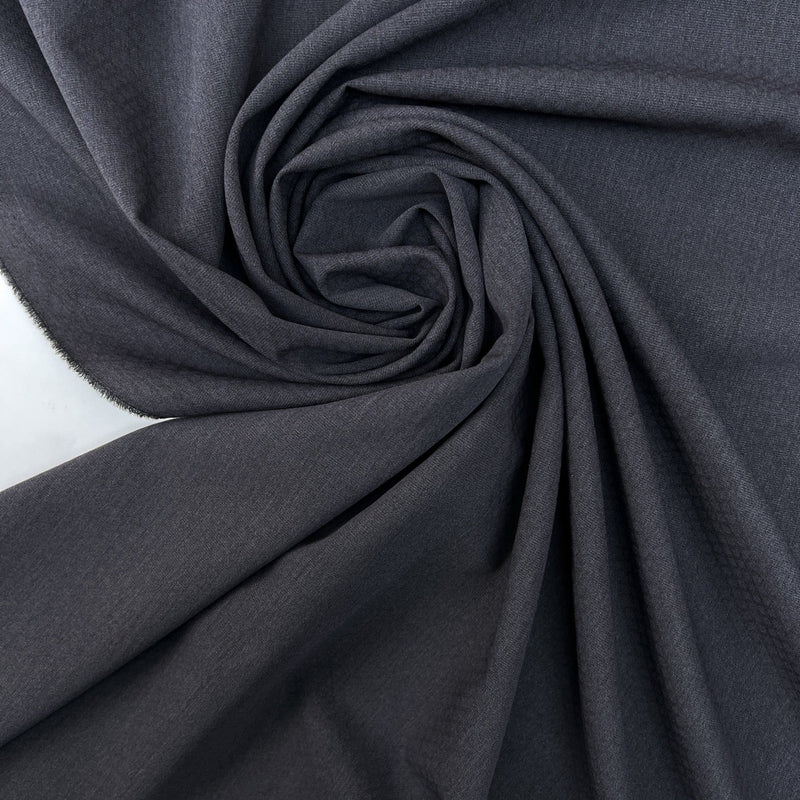Italian Melange Suiting Fabric Shades Of Gray