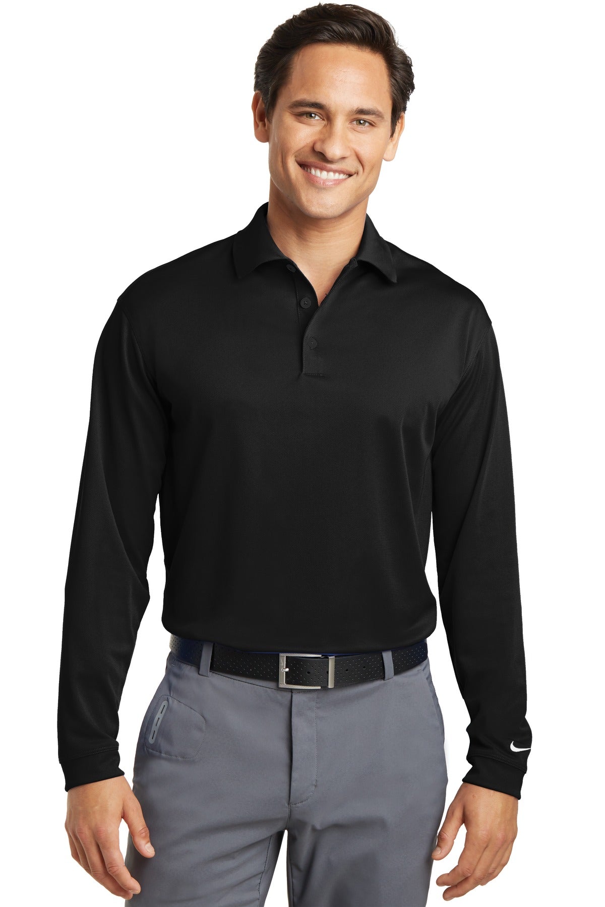 Nike Long Sleeve Dri-FIT Stretch Tech Polo