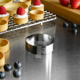 Fat Daddio's Stainless Steel Round Cake Ring, 2-3/4 x 3/4" High