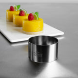 Fat Daddio's Stainless Steel Round Cake Ring, 3" x 2"