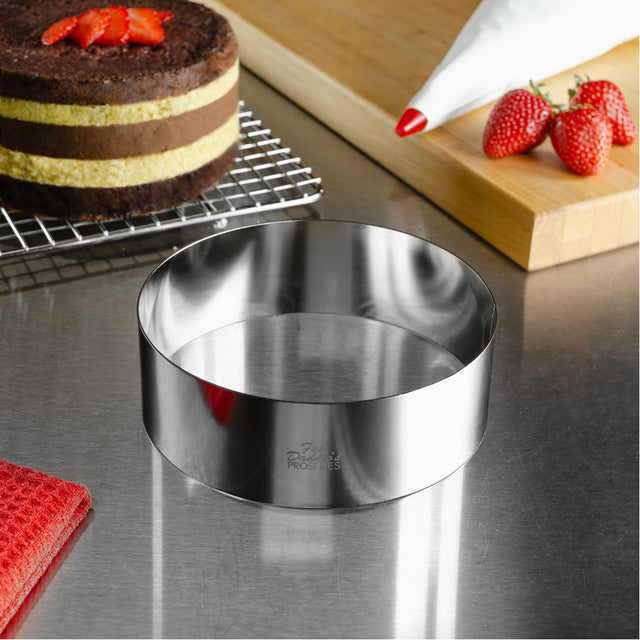 Fat Daddio's Stainless Steel Cake Ring, 5" x 2" High