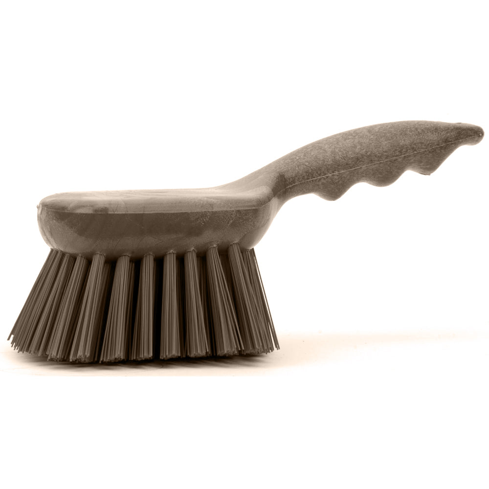 Carlisle Sparta Floater Scrub Brush, 8" - Brown