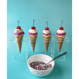 Winco ACN-4 Waffle Cone Stand, Clear Acrylic