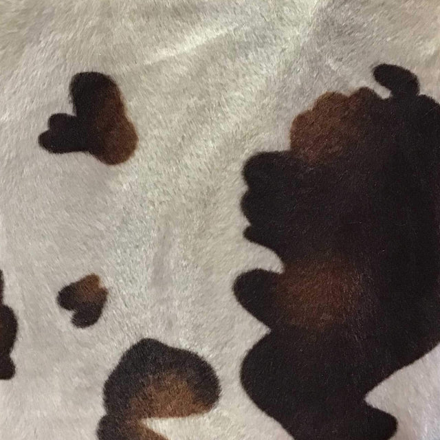 Pony Velboa Fur Cow Animal Short Pile Fabric,
