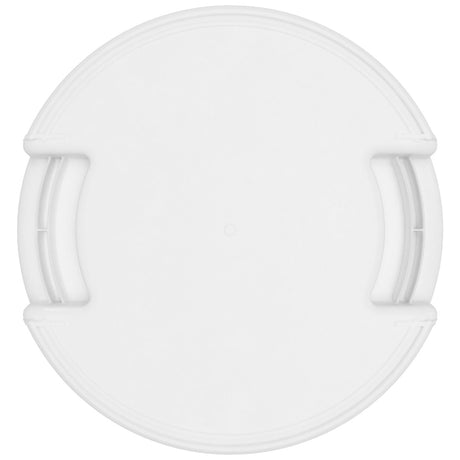 Carlisle Bronco White Round Waste Container, 10 Gallon