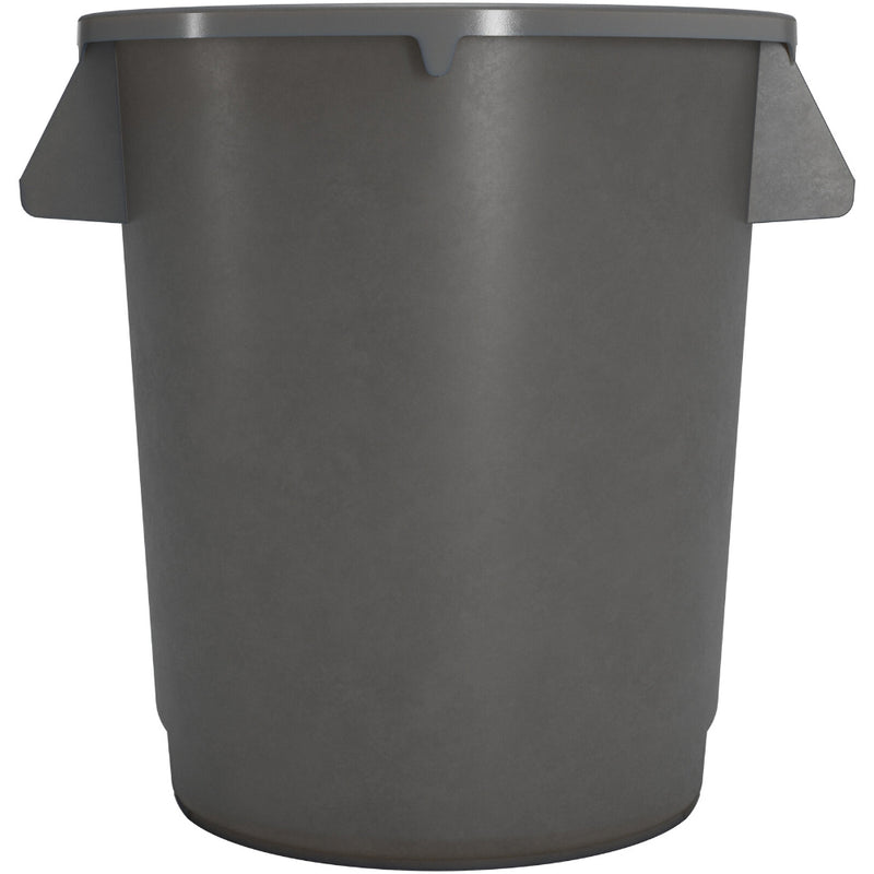 Carlisle Bronco Grey Round Waste Container, 10 Gallon