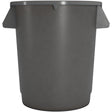 Carlisle Bronco Grey Round Waste Container, 10 Gallon