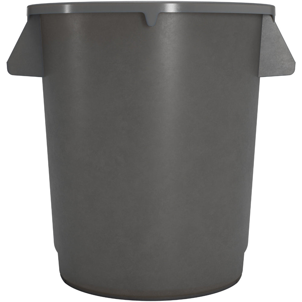 Carlisle Bronco Grey Round Waste Container, 10 Gallon