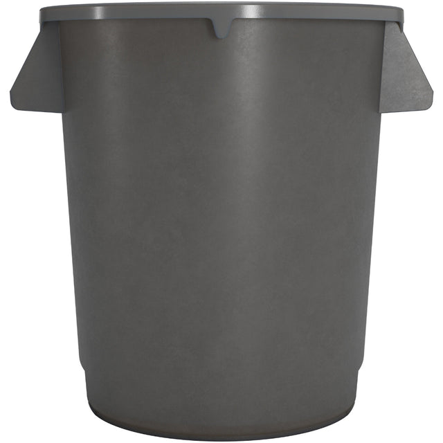Carlisle Bronco Grey Round Waste Container, 10 Gallon