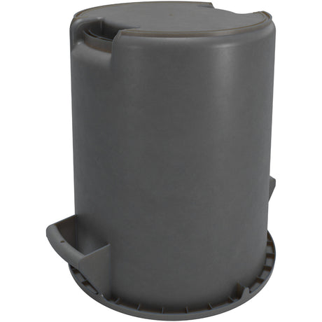Carlisle Bronco Grey Round Waste Container, 10 Gallon