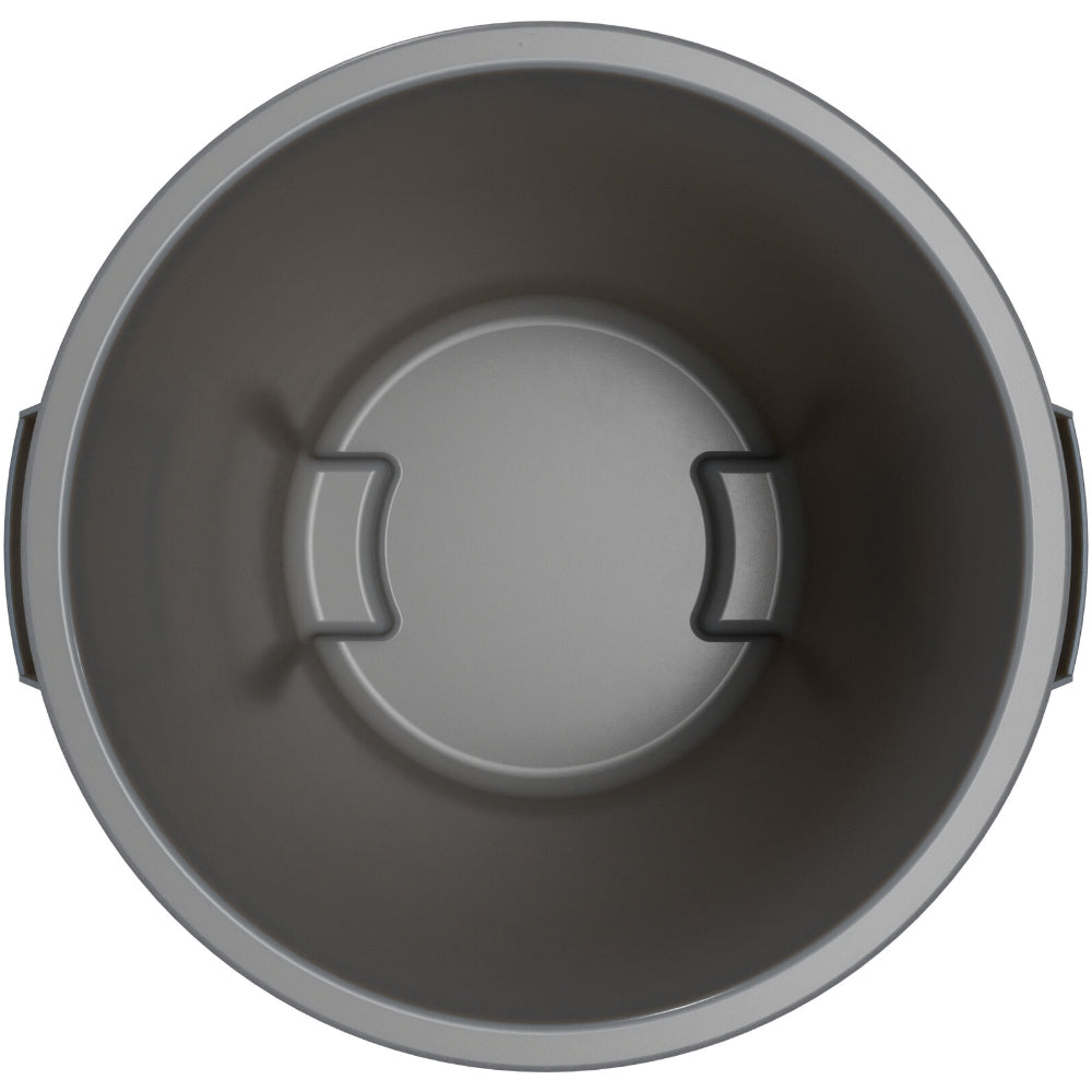 Carlisle Bronco Grey Round Waste Container, 10 Gallon