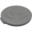 Carlisle Bronco Round Gray Lid for 10 Gallon Waste Container