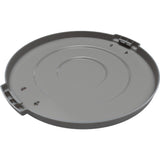 Carlisle Bronco Round Gray Lid for 10 Gallon Waste Container