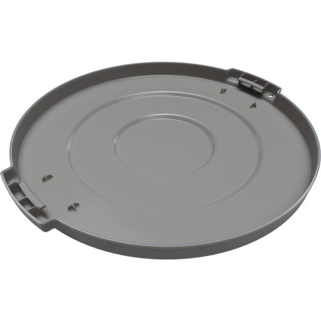 Carlisle Bronco Round Gray Lid for 10 Gallon Waste Container