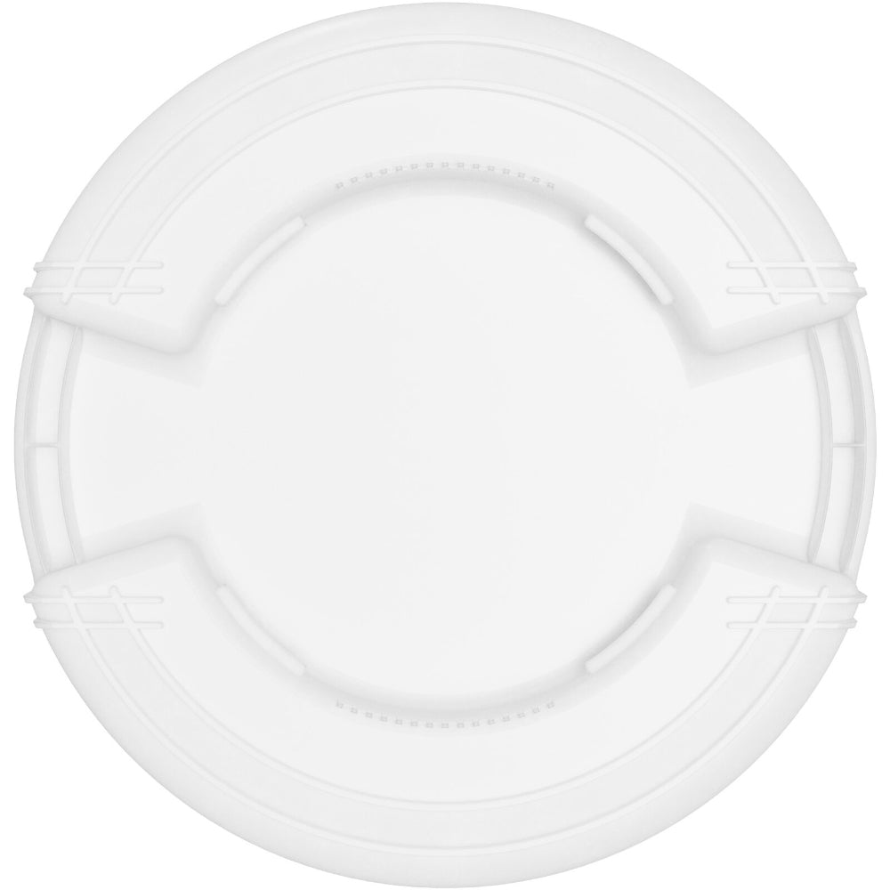 Carlisle Bronco White Round Waste Container, 20 Gallon