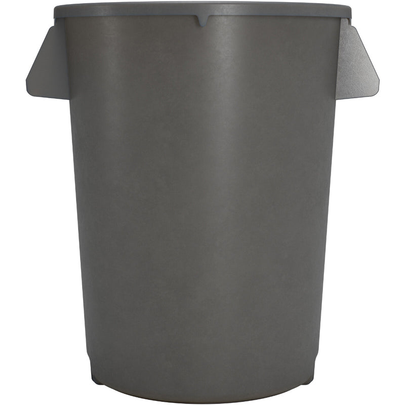 Carlisle Bronco Gray Round Waste Container, 20 Gallon