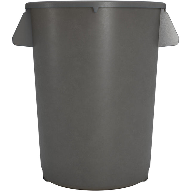 Carlisle Bronco Gray Round Waste Container, 20 Gallon