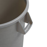 Carlisle Bronco Gray Round Waste Container, 20 Gallon