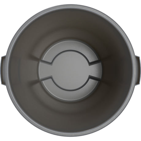 Carlisle Bronco Gray Round Waste Container, 20 Gallon