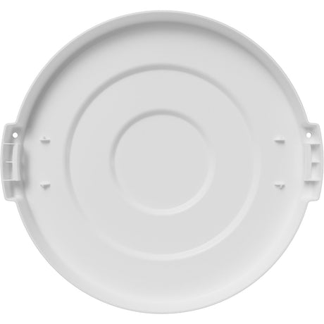 Carlisle Bronco Round White Lid for 20 Gallon Waste Container