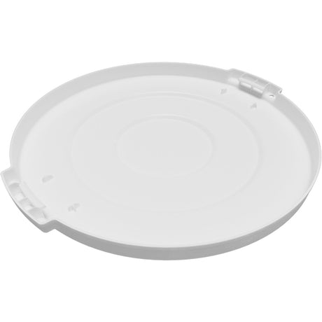 Carlisle Bronco Round White Lid for 20 Gallon Waste Container