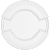 Carlisle Bronco White Round Waste Container, 32 Gallon