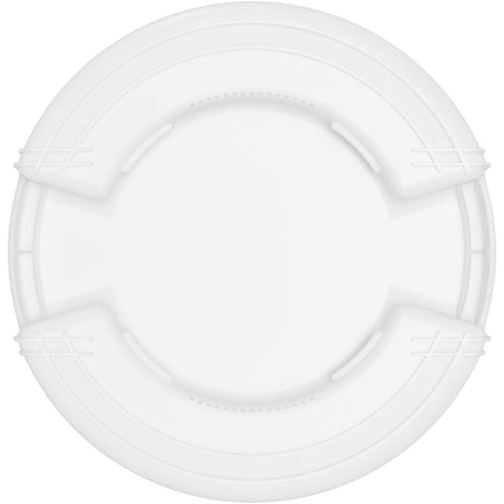 Carlisle Bronco White Round Waste Container, 32 Gallon