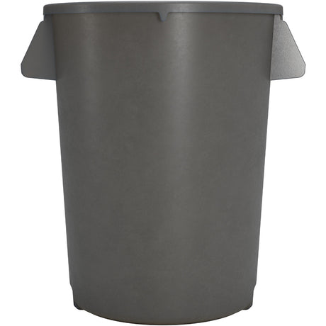 Carlisle Bronco Gray Round Waste Container, 32 Gallon