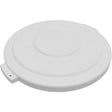 Carlisle Bronco Round White Lid for 32 Gallon Waste Container