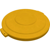 Carlisle Bronco Round Yellow Lid for 32 Gallon Waste Container