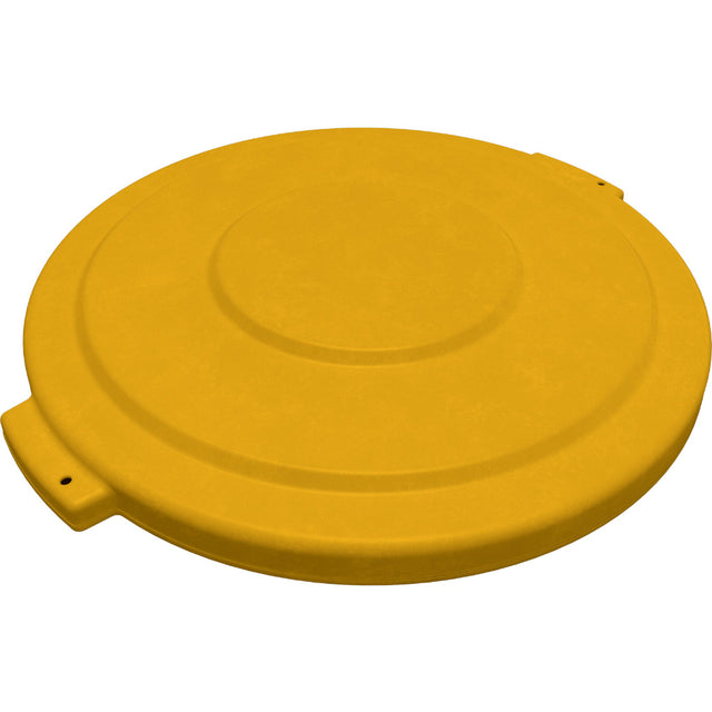 Carlisle Bronco Round Yellow Lid for 32 Gallon Waste Container