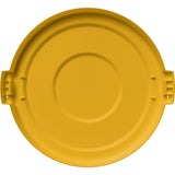 Carlisle Bronco Round Yellow Lid for 32 Gallon Waste Container