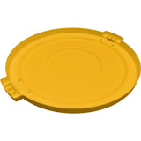 Carlisle Bronco Round Yellow Lid for 32 Gallon Waste Container
