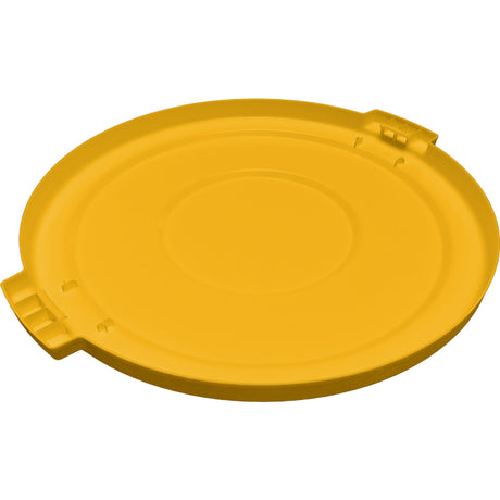 Carlisle Bronco Round Yellow Lid for 32 Gallon Waste Container