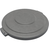 Carlisle Bronco Round Gray Lid for 32 Gallon Waste Container