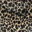 Baby Cheetah Beige Velboa Fur Cheetah Animal Short Pile Fabric